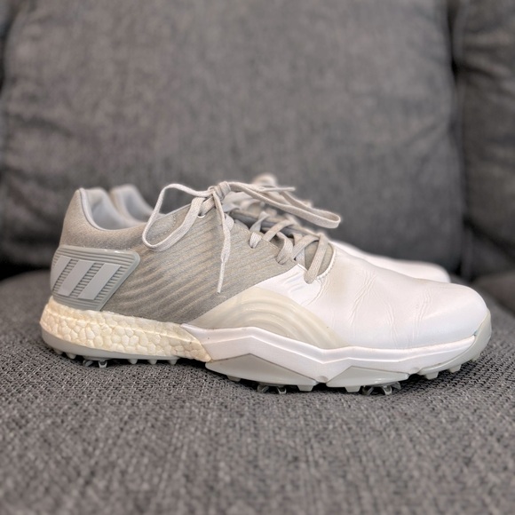 Adidas Boost Leather Golf Shoe 10.5 - Excellent Condition - Picture 1 of 6